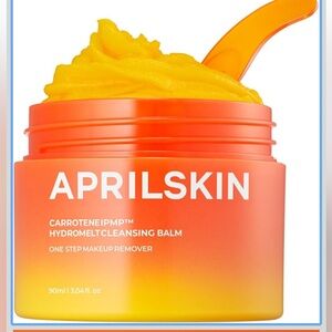 Aprilskin Hydromelt Carrotene Cleansing Balm Korean 3.04 oz. NEW